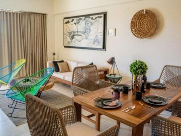 Condominio con jacuzzi, alberca infinity, terraza con vista al mar, el Tezal