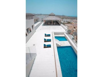 Condominio con jacuzzi, alberca infinity, terraza con vista al mar, el Tezal
