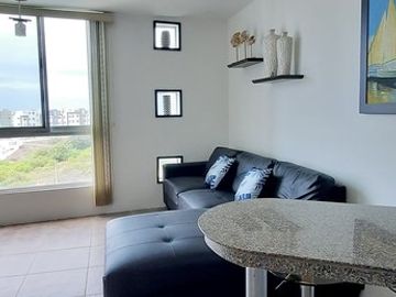Punta Blanca, departamento en condominio seguro con vistas al mar en venta.