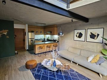 Duplex Loft en venta en Las Condes (Sector el Golf)