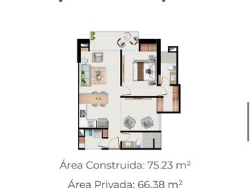 Apartamento en venta en Cali. Cod V5731