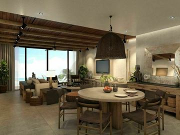 Condo con alberca frente al mar, pool bar, Tecnología Ecológica, en venta