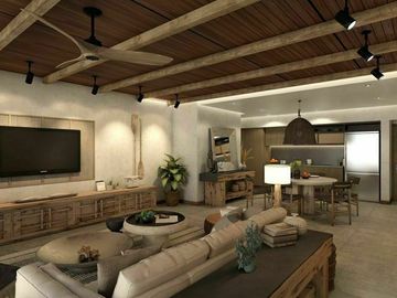 Condo con alberca frente al mar, pool bar, Tecnología Ecológica, en venta