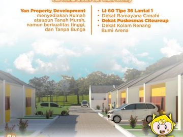 Dapatkan Segera Rumah Cepat Bangun 2 - 3 Bulan hanya 200jtan di Cimahi