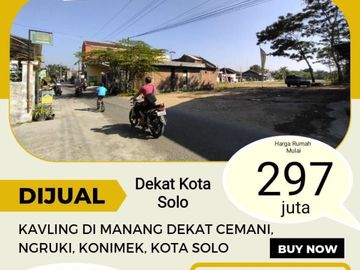 Tanah Manang Solo Tanah Grogol Solo Tanah Solo Barat Kavling Solo