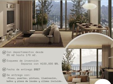 Departamento en preventa en san Jerónimo