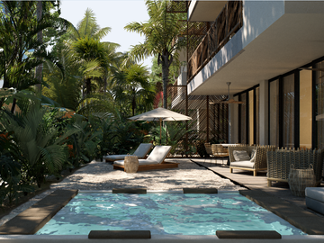 LUJOSO DEPARTAMENTO EN VENTA EN TULUM, QUINTANA ROO
