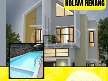 Rumah Murah di Bandung Timur 2 Lantai Dekat UNPAD Bonus Kolam Renang