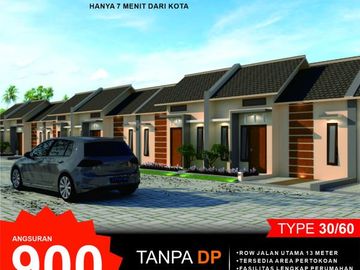 Rumah Cluster Minimalis Hanya 7 Menit Kota Malang