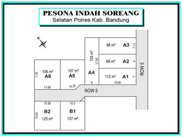 Lahan Kavling Harga 1.8 Jutaan SHM di Soreang