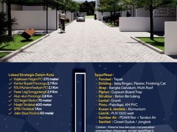 Rumah Syariah Di Beduri Ponorogo Dekat Jalan Provinsi