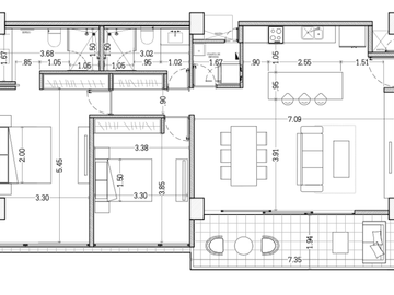 Departamento en Venta en Mérida, Arthouse, Altabrisa ( 2 Rec)