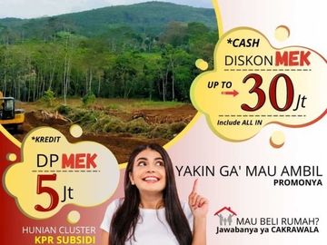 Perumahan Cluster Bersubsidi