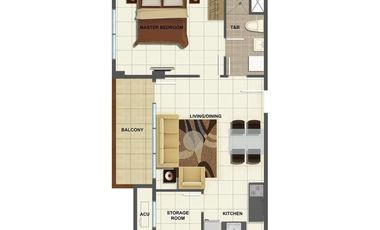 SWTAG 2 1BR UNIT FOR SALE