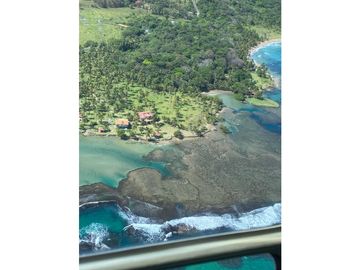 GANGA VENTA TERRENO  PLAYA FRENTE AL MAR  CARIBE