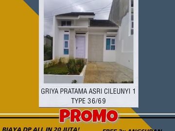 Rumah design kekinian harga pas dp ringan