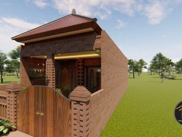 RUMAH ETNIK SAMPING CANDI PRAMBANAN, TERMURAH