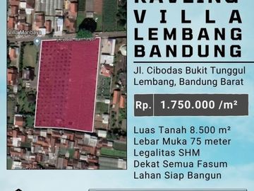 KAVLING VILLA LEMBANG BANDUNG BARAT