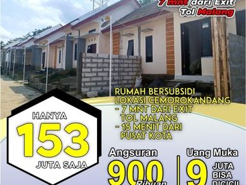 hunian subsidi ready stok area kedungrejo