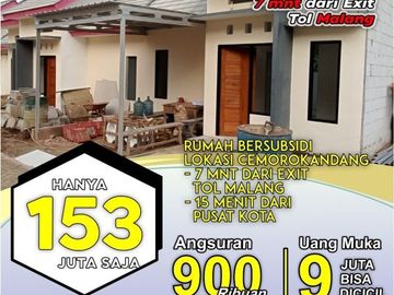 hunian subsidi ready stok area kedungrejo