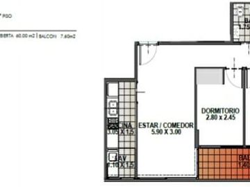 Departamento - Villa Urquiza