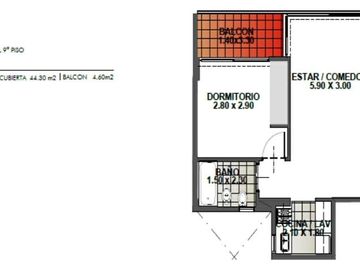 Departamento - Villa Urquiza