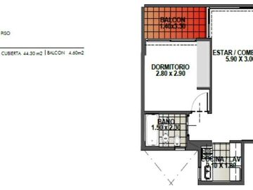 Departamento - Villa Urquiza