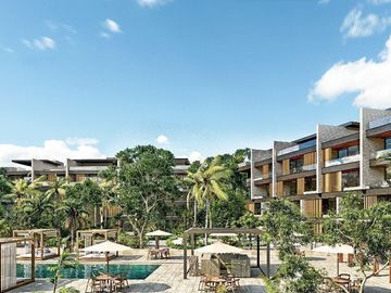 Departamentos en Preventa XCANATÚN RESIDENCES, modelo C 1 recámara.