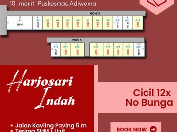 Kapling 700 Rb-an Per Meter 12x Angsur Non Bunga: Adiwerna Tegal