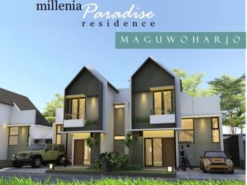 RUMAH 2 LANTAI, DENGAN PRIVATE POOL, 5 MENIT KE STADION MAGUWOHARJO, SLEMAN