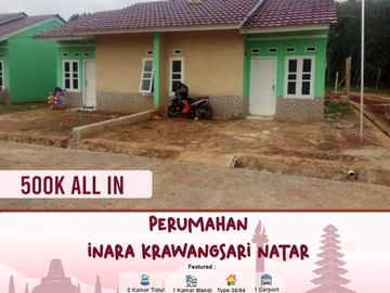 Rumah subsidi angsuran free 3 kali dan free notaris