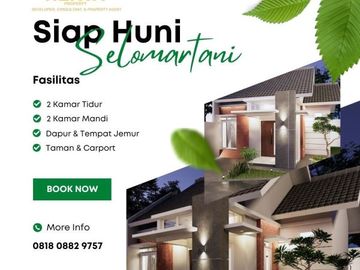 Rumah Siap Huni Type 55 di Daerah Kalasan, Sleman