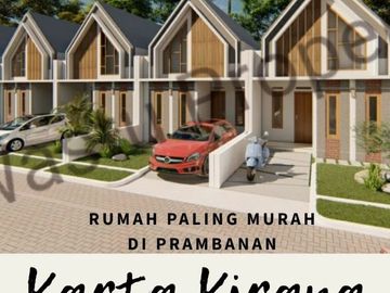 RUMAH MURAH, MODERN MINIMALIS DEKAT EXIT TOL PRAMBANAN,KLATEN