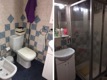 MUY BUEN DEPARTAMENTO SEMIPISO DE 4 AMBIENTES CON DEPENDENCIA DE SERVICIO, BALCÓN Y COCHERA