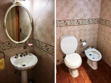 MUY BUEN DEPARTAMENTO SEMIPISO DE 4 AMBIENTES CON DEPENDENCIA DE SERVICIO, BALCÓN Y COCHERA