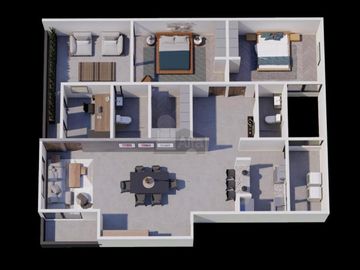Departamentos nuevos en Av. Sierra Vista, Lomas 4ta. Sección