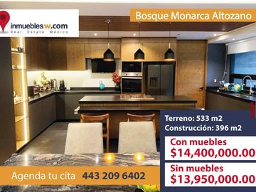 CASA EN VENTA EN BOSQUE MONARCA ALTOZANO, MORELIA