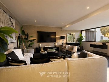 Casa con Vista Despejada en venta de 4 dorm. en Lo Barnechea