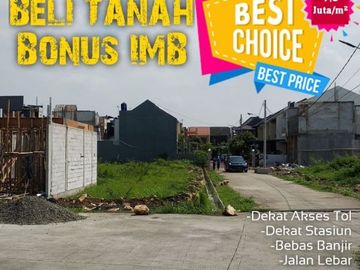 Tanah Kavling Jakarta Timur Luas 107 Meter