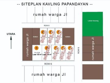 Tanah Kavling Jakarta Timur Luas 107 Meter