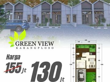Modern Green View 100 Jutaan Dekat Exit Tol Karangploso Malang