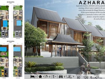 Rumah mewah dengan kolam renang pribadi dekat pusat kota Jogja