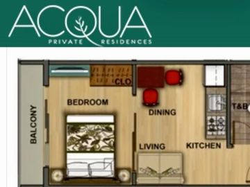 1BR Condo with Balcony with option for Parking near Makati