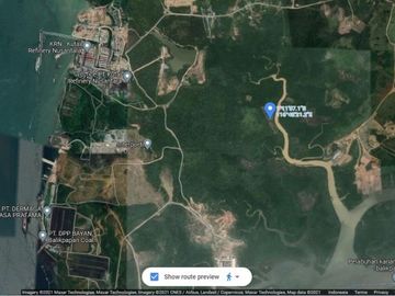 Tanah 3,5 ha Di Karingau Balikpapan Barat