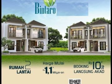 Dijual Cluster Termurah di Kawasan Bintaro Sektor 3 hanya 999 Jutaan sj