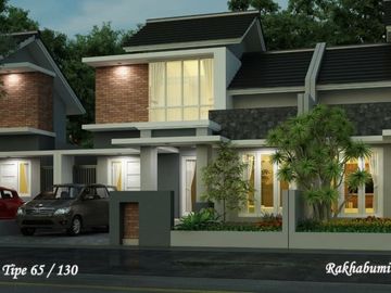 DP Mulai 10% Rumah Modern Tropis Cantik di Prambanan Klaten