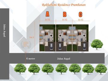 DP Mulai 10% Rumah Modern Tropis Cantik di Prambanan Klaten