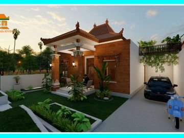 Unit Klasik Dengan Joglo Megah di Bagian Depan Hanya Di Green Village
