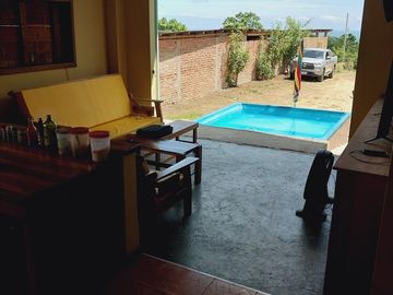 Puerto Lopez - La loma de los Italianos: Se Vende Casa en Zona Rural, en la Montaña y Cerca del Mar en Puerto Lopez