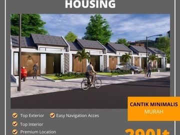 Jual Hunian Minimalis Murah Hanya 290jtan di Prambanan
